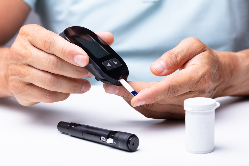 Diabetes: Reading A Glucometer