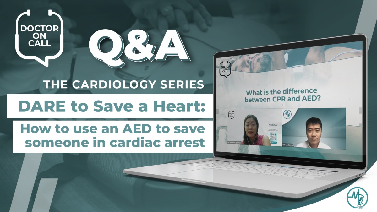 Doctor On Call (DOC): Dr Jade Kua – DARE to Save a Heart (Part 2)