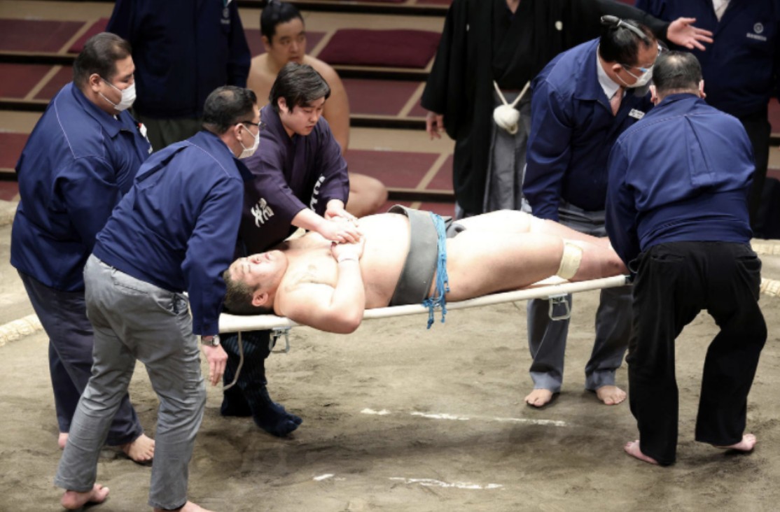 sumo wrestler Hibikiryu concussion