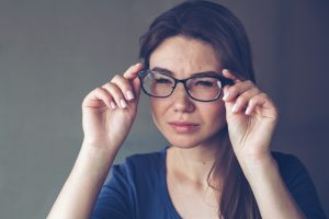 astigmatism asian woman glasses