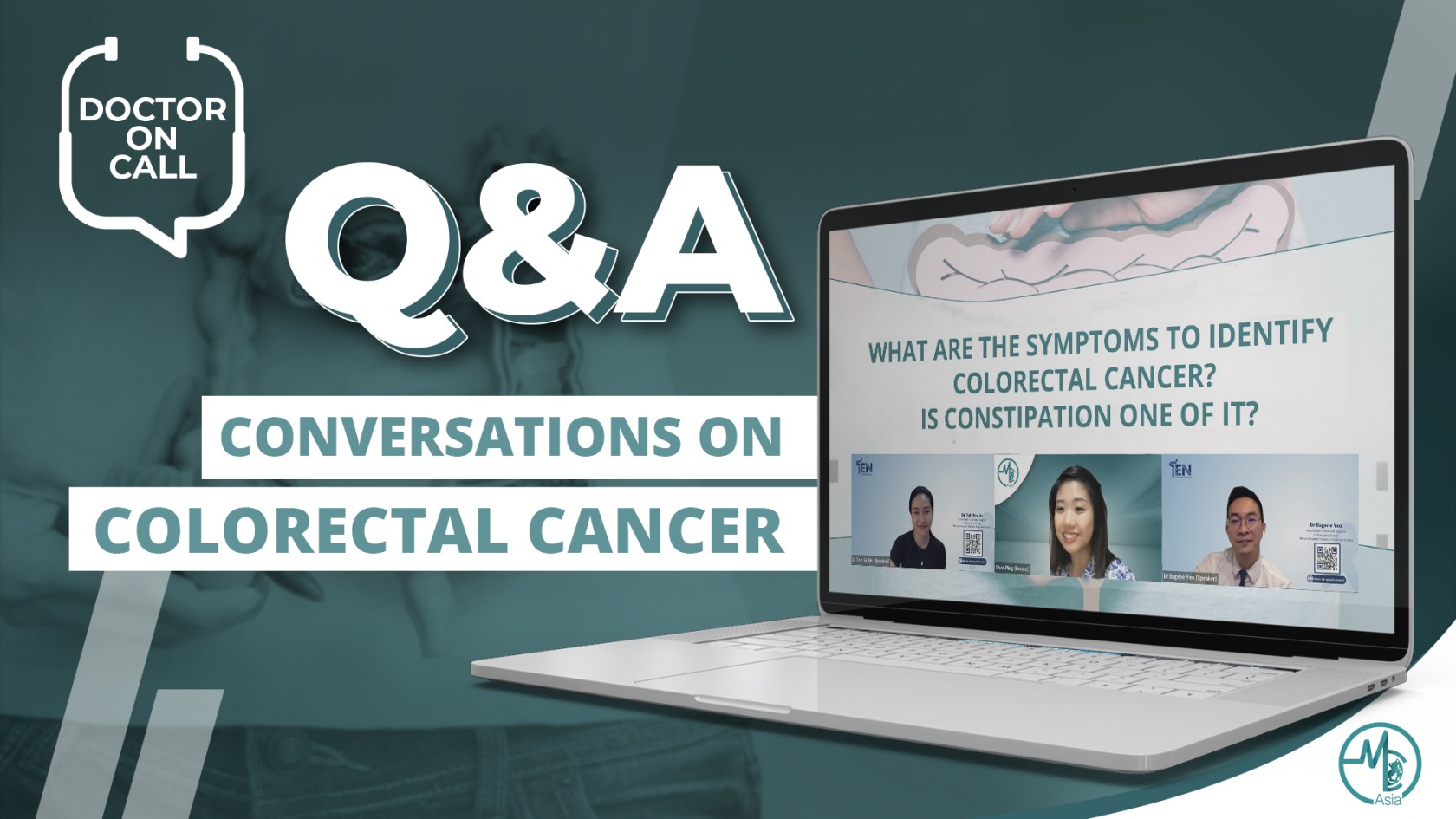Doctor On Call (DOC): Dr Eugene Yeo and Dr Toh Ee-Lin – Conversations on Colorectal Cancer (Part 2)