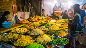 Food dishes Bangkok thailand