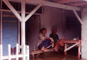 flood indonesia women