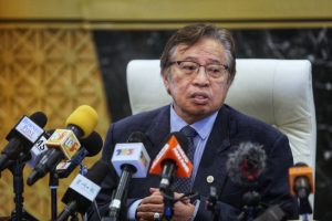 Sarawak Premier Tan Sri Abang Johari Openg borneo
