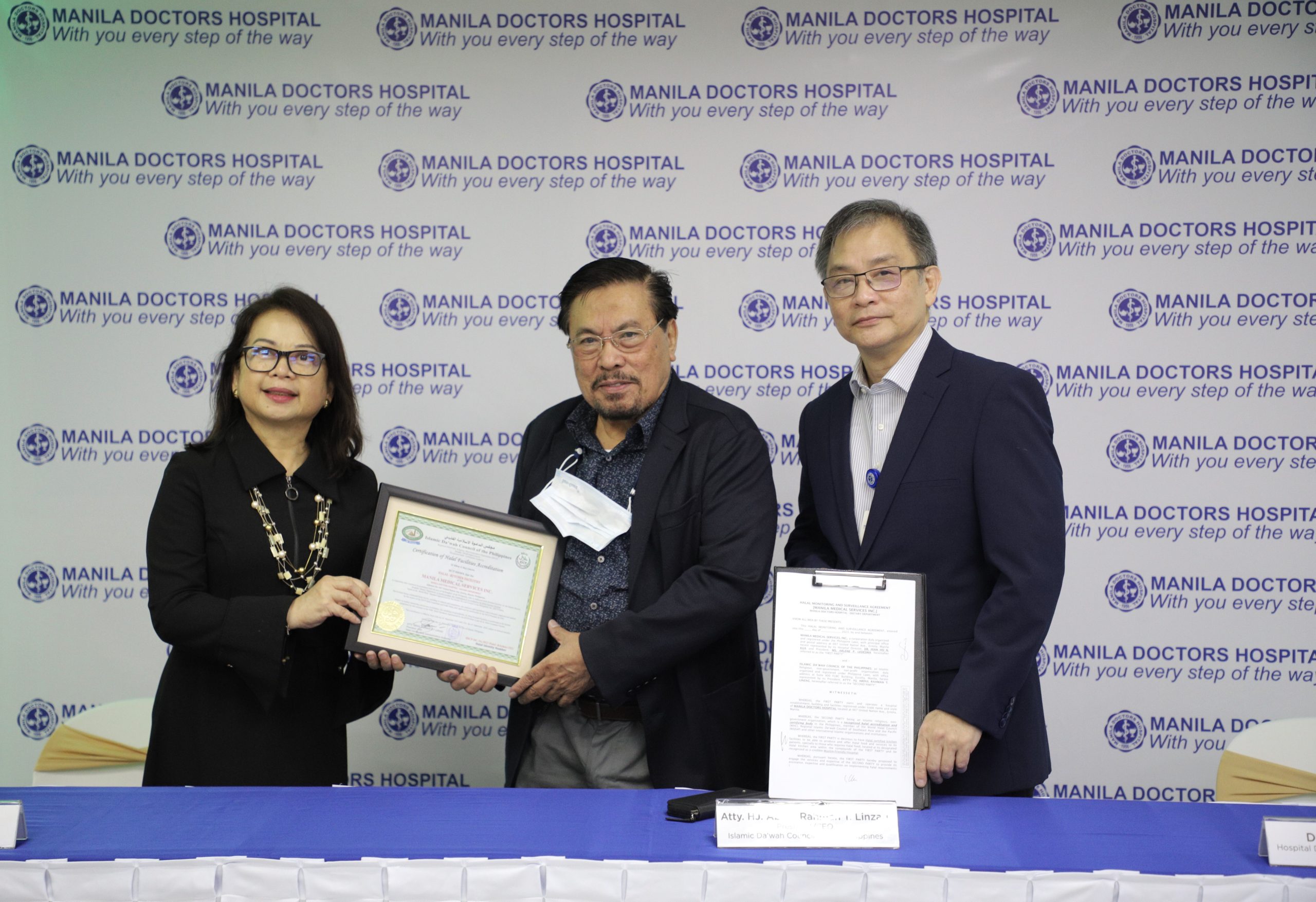 First Halal Kitchen Certification Awarded to Manila Doctors Hospital