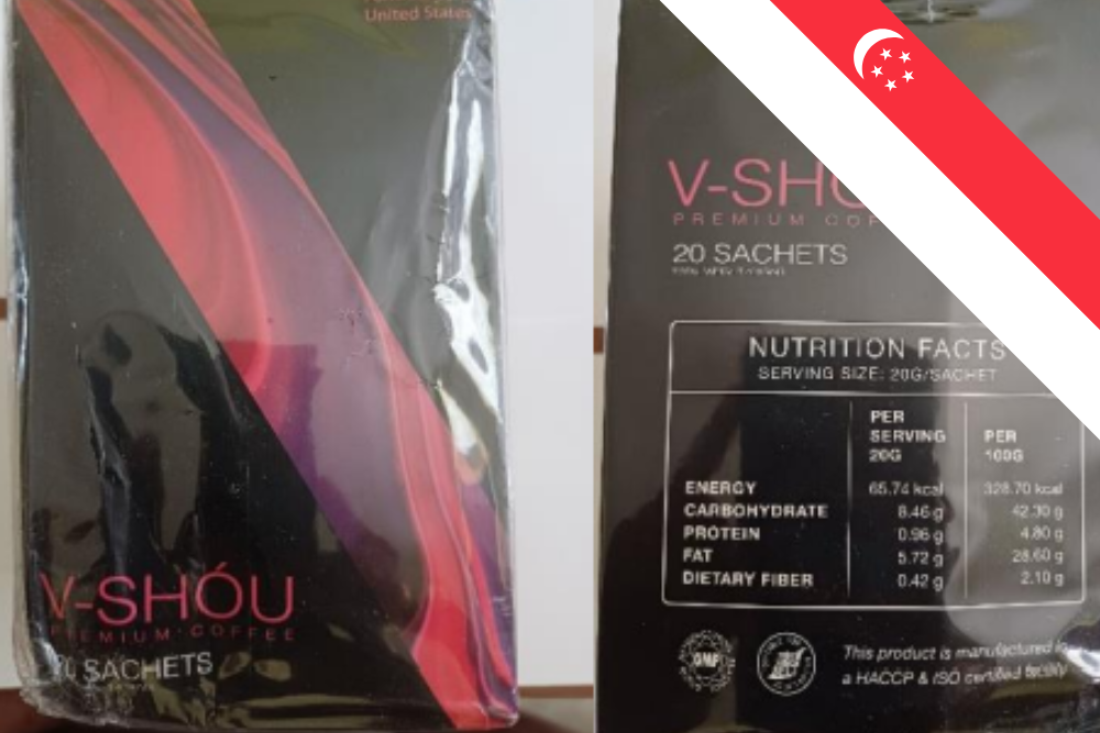 SFA Warns Against V-SHOU Coffee Containing Banned Substance