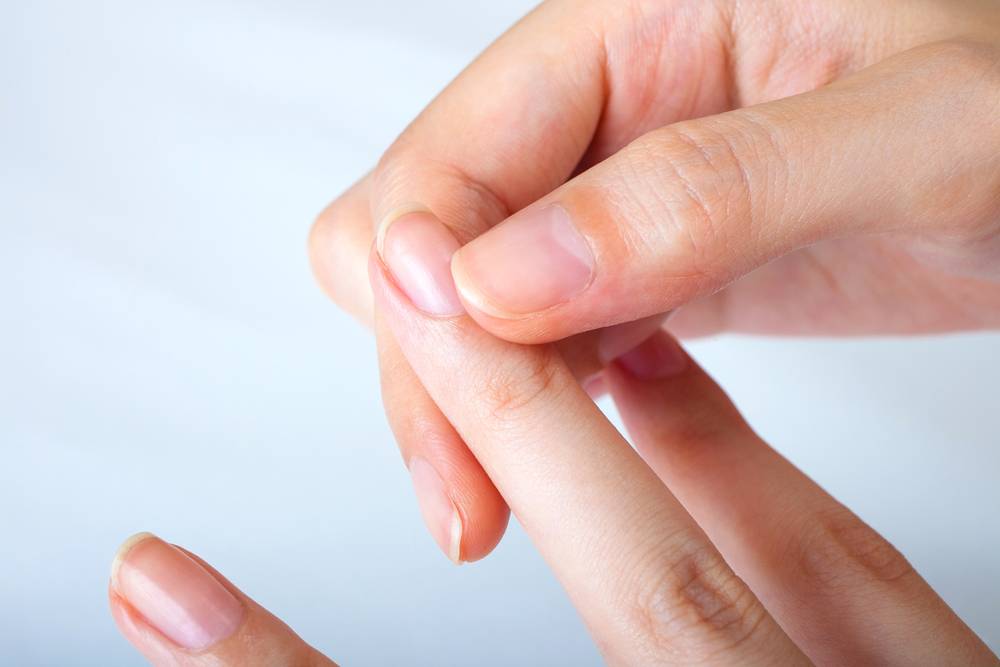 Nail,Care,,Woman's,Hands,,White,Background