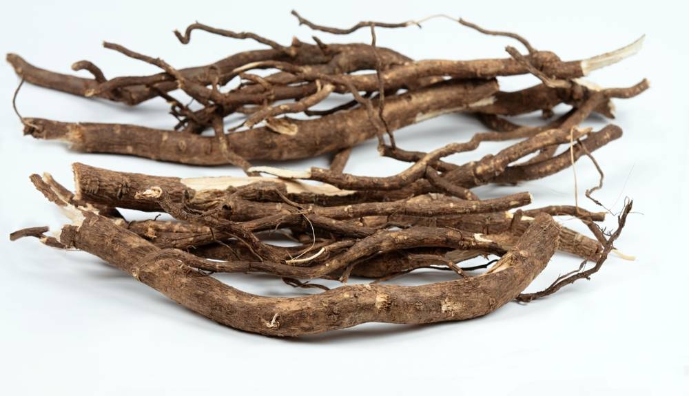 Roots,Of,Siberian,Ginseng,,Eleutherococcus,Senticosus,,Traditional,Herbal,Medicine.,Roots