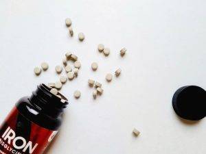 From,The,Inverted,Jar,,Iron,Supplement,Pills,Come,Out,Onto
