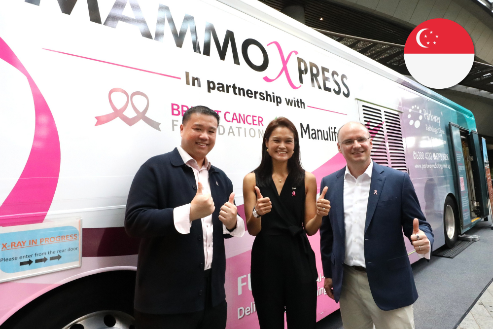Manulife Singapore Partners with Breast Cancer Foundation and Parkway Radiology to Offer Free Breast Cancer Screening for Women of all Ages