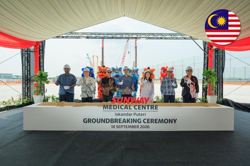 Sunway Healthcare Breaks Ground on Rm800 Million New Tertiary Hospital in Iskandar Puteri